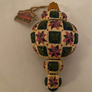 Jim Shore Christmas ornament Heartwood creek 2004
